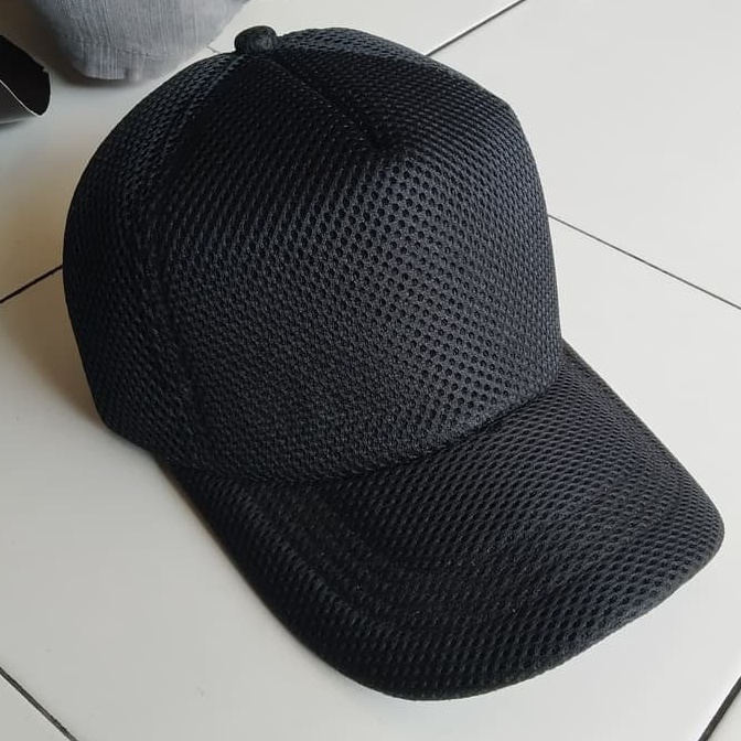Super Jaminan Topi Hitam Jaring Polos Topi Hitam TNI BRIMOB ARMY Tactical