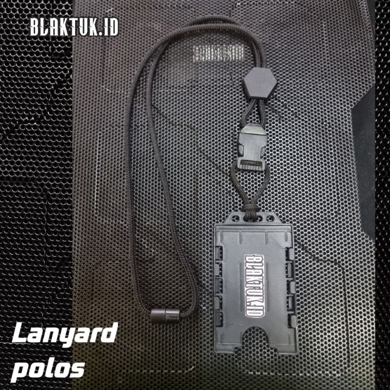 

Lanyard tactical holder id card Slide exagonal segienam polos