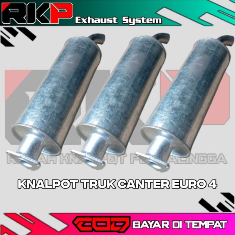 RKP KNALPOT | TABUNG KNALPOT STANDAR TRUK CANTER EURO 4