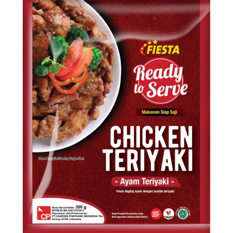 

fiesta ready to serve chicken teriyaki 300gr