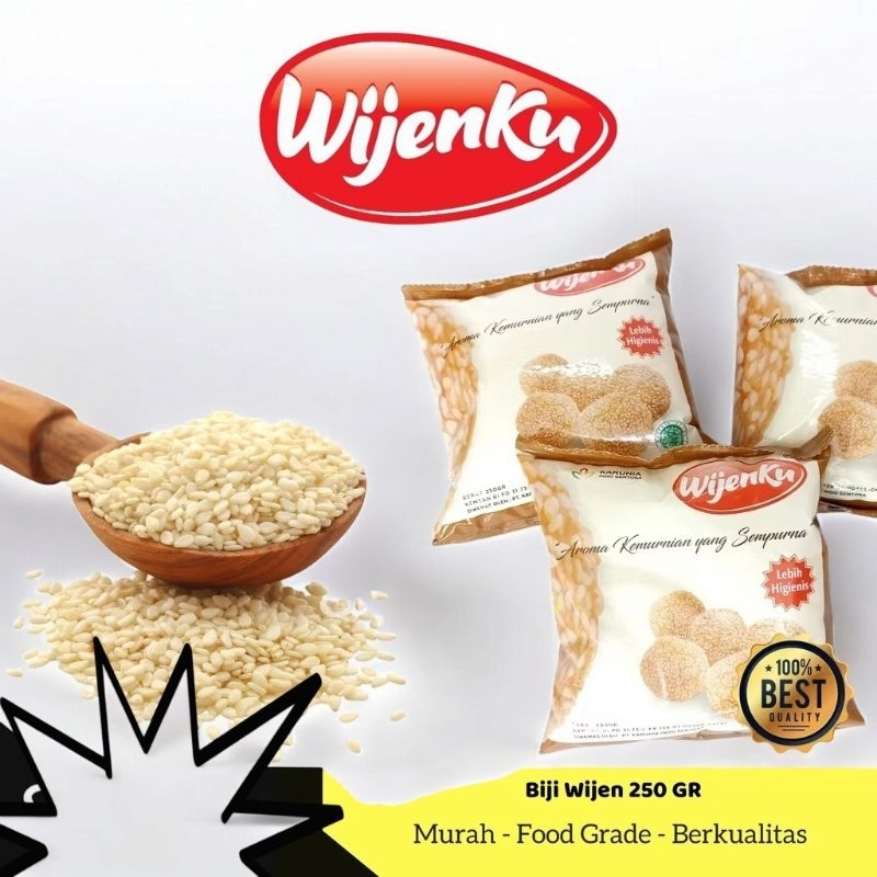 

WIJENKU WIJEN BIJI WIJEN PUTIH 250GR