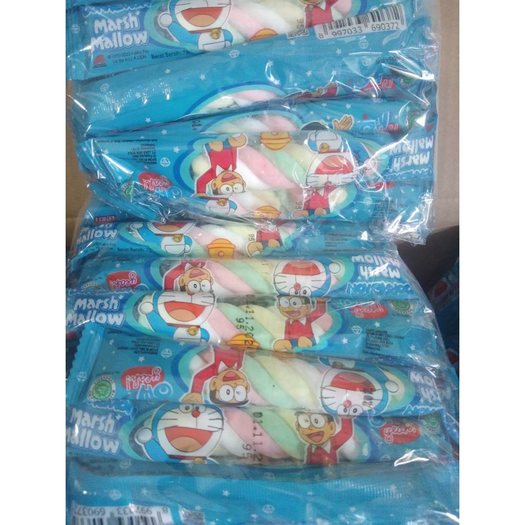 

MARSHMALLOW DORAEMON 1 PACK ISI 20 PCS X 7 GR