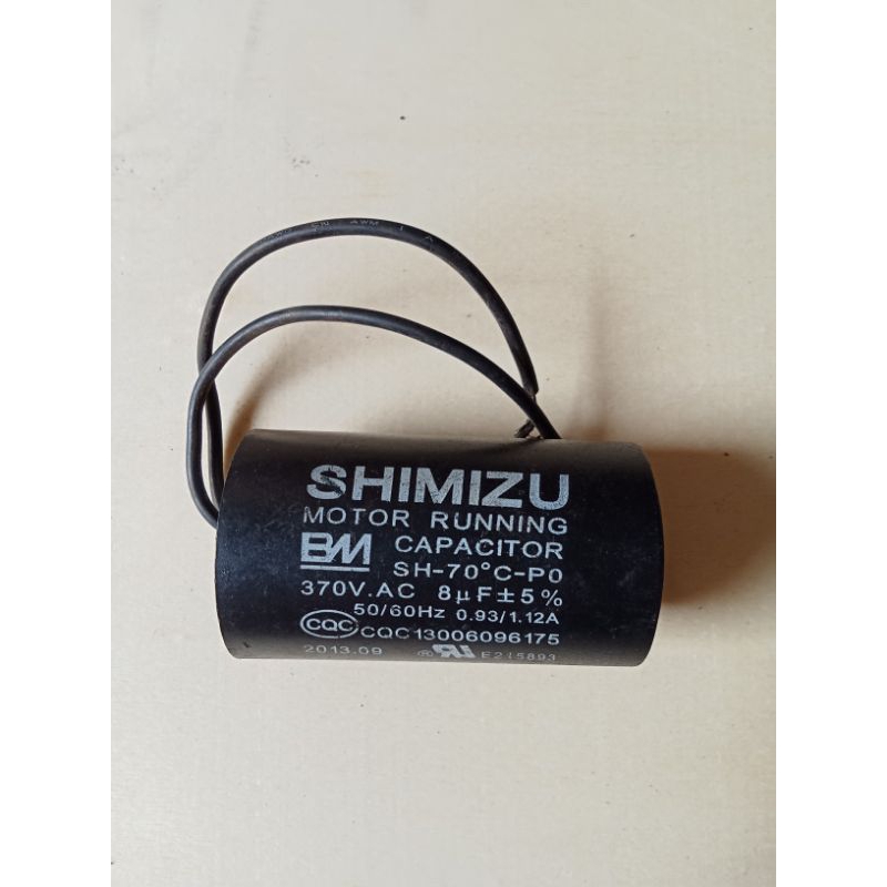 kapasitor shimizu 8uf