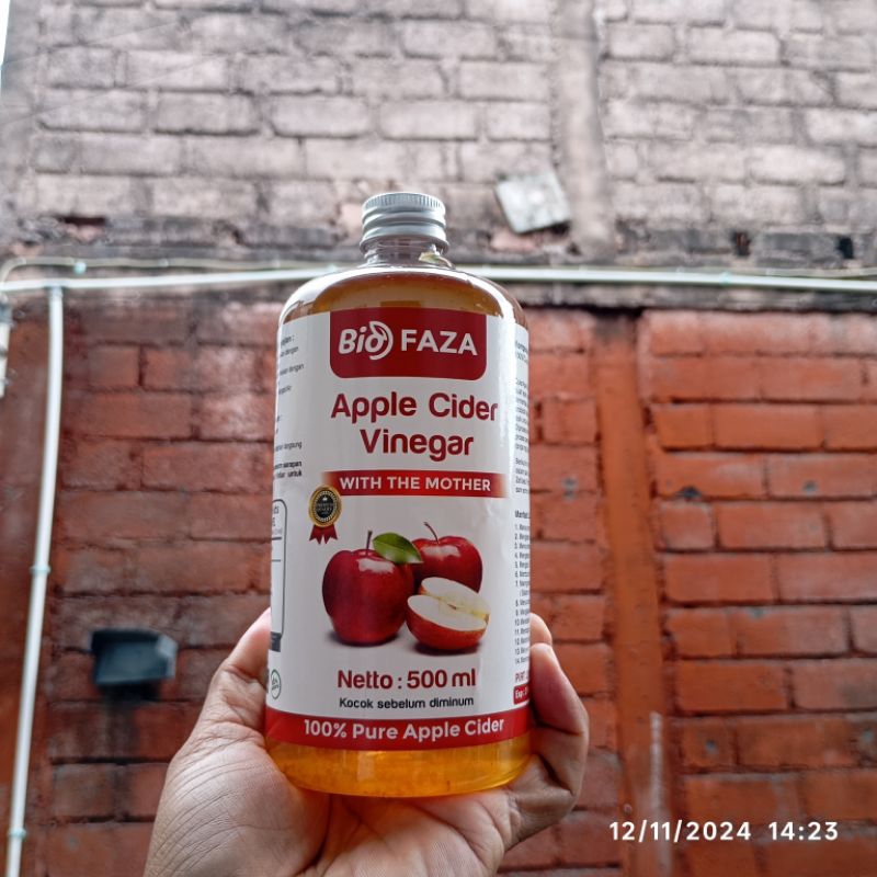 

BIO FAZA Cuka Apel Original Murni 500ml Menu Diet Apple Cider Vinegar