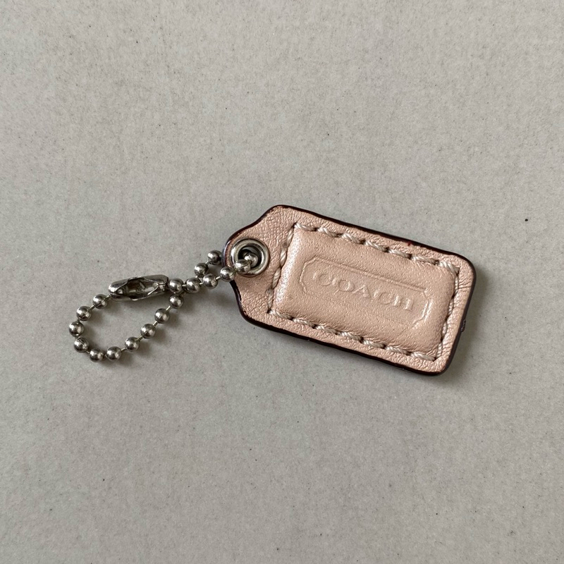 Coach Hang Tag - Pink Pearl Nude