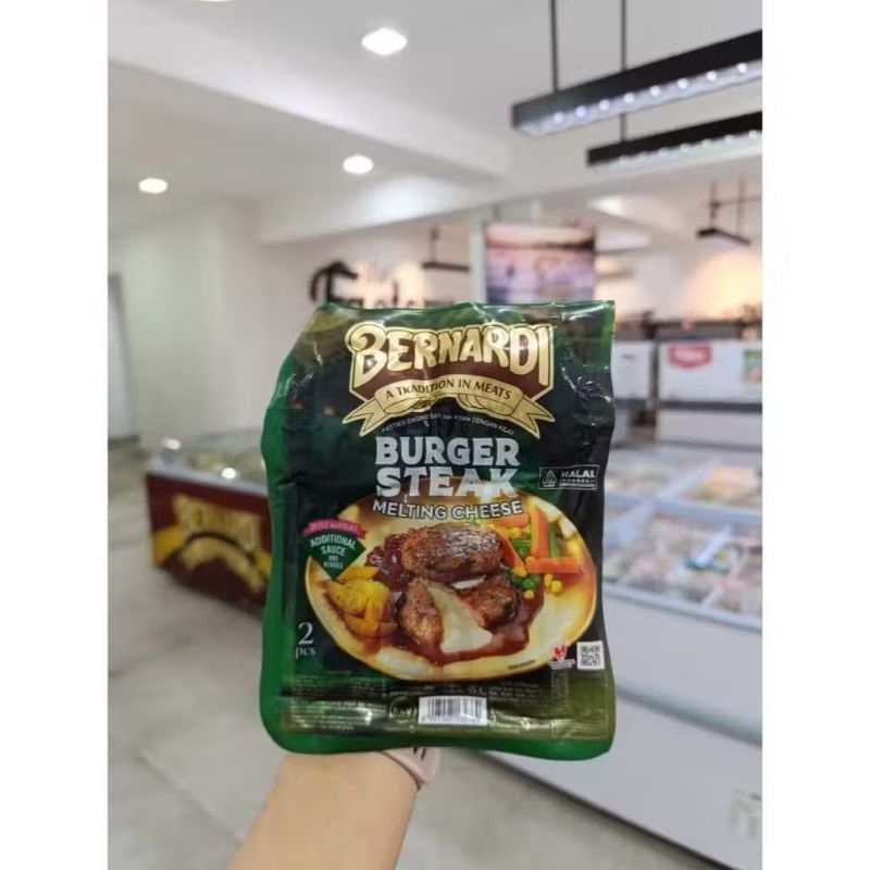 

Bernardi Steak Melting Chesse 250G isi 2biji