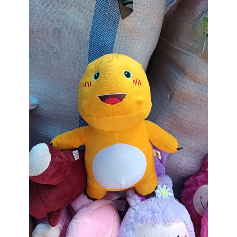 Boneka Dino kuning