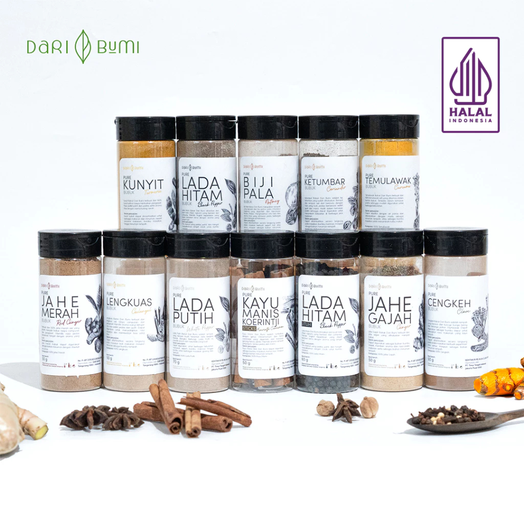 

Dari Bumi Lengkuas Bubuk 60 Gr Premium Galangal Powder