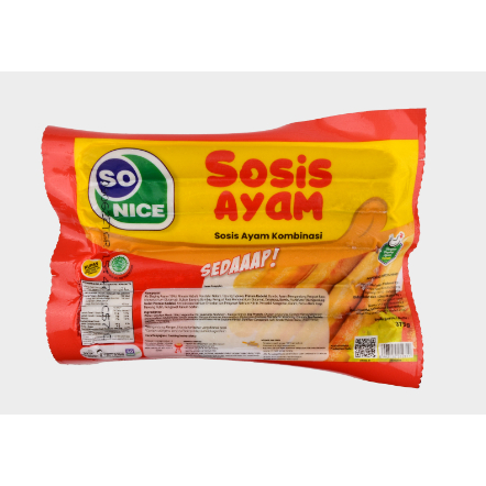 So Nice Sosis Ayam 375 Gram