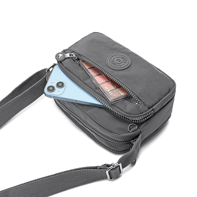 Paket Hemat Ready StockMindesa8757 Korean Version Crossbody Bag, Multi Compartment Shoulder Bag,