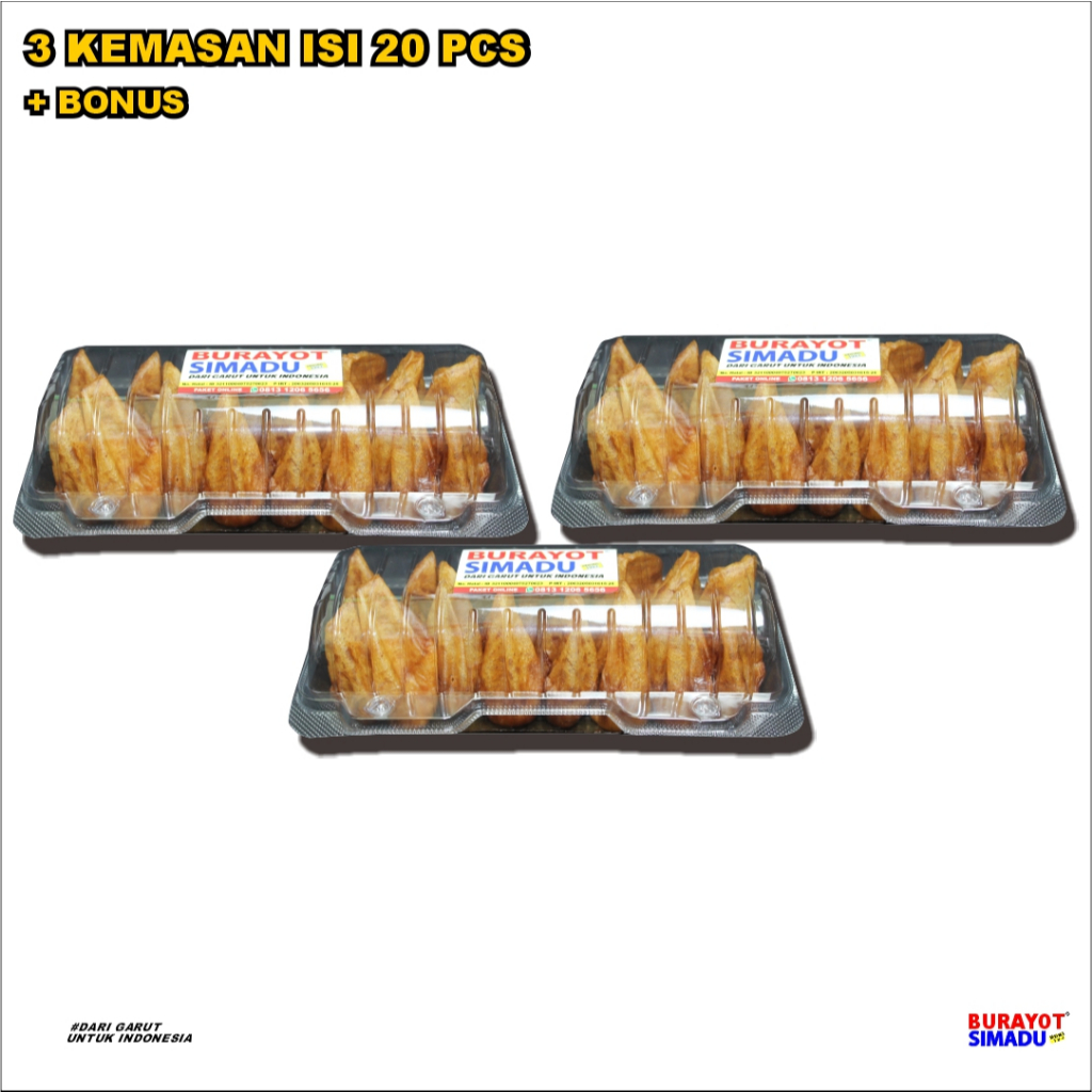 

[PAKET RESELLER ] BURAYOT SIMADU Gula Aren 30g isi 51 pcs | Snack Camilan Jajanan Makanan Food