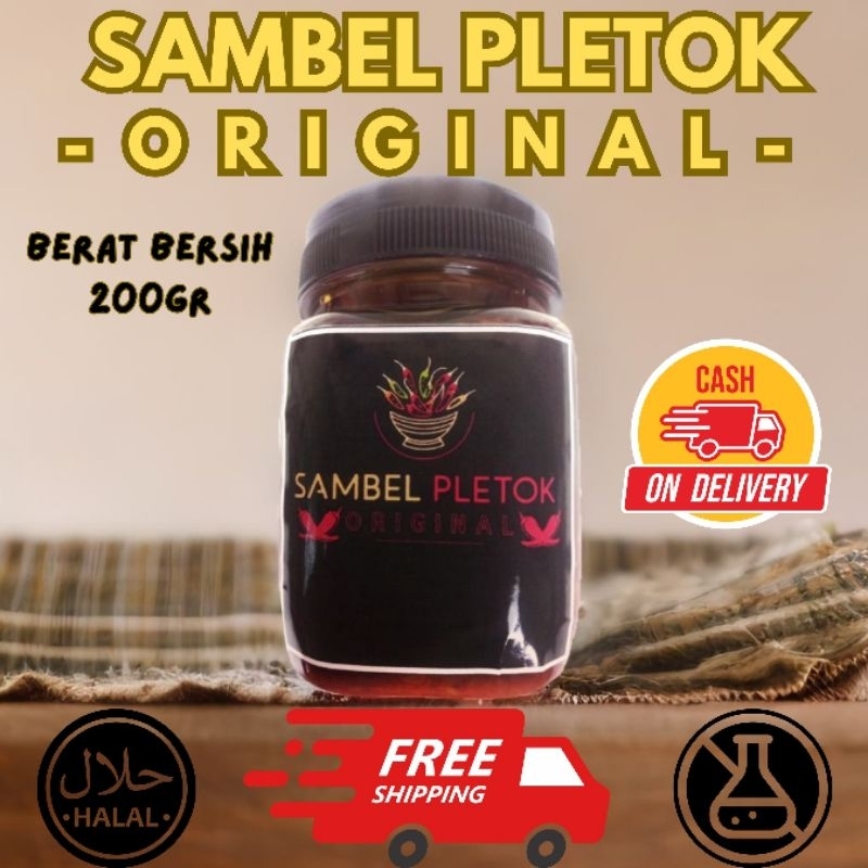 

Sambel Pletok Original - 200gr, 1Kg Muat 5pcs, Tanpa Pengawet, 100% Halal - Bahan Alami. Fresh