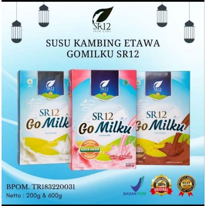 

Go Milku SR12 Halal Susu Kambing Etawa Premium Meningkatkan Kesehatan Inmun Aman Bumil Busui