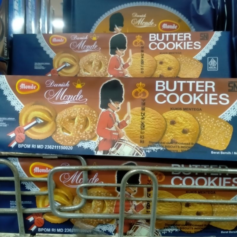 

Biskuit Monde Butter Cookies 90gr