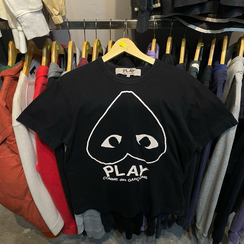 Tshirt Kaos Play CDG Comme Des Garcons 100% Original Preloved