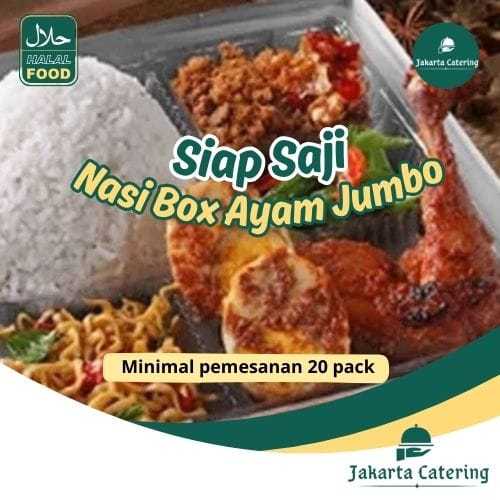 

Paket Nasi Box Ayam Bakar Jumbo Premium Enak Lezat Halal Makanan Siap Saji Favorit Acara