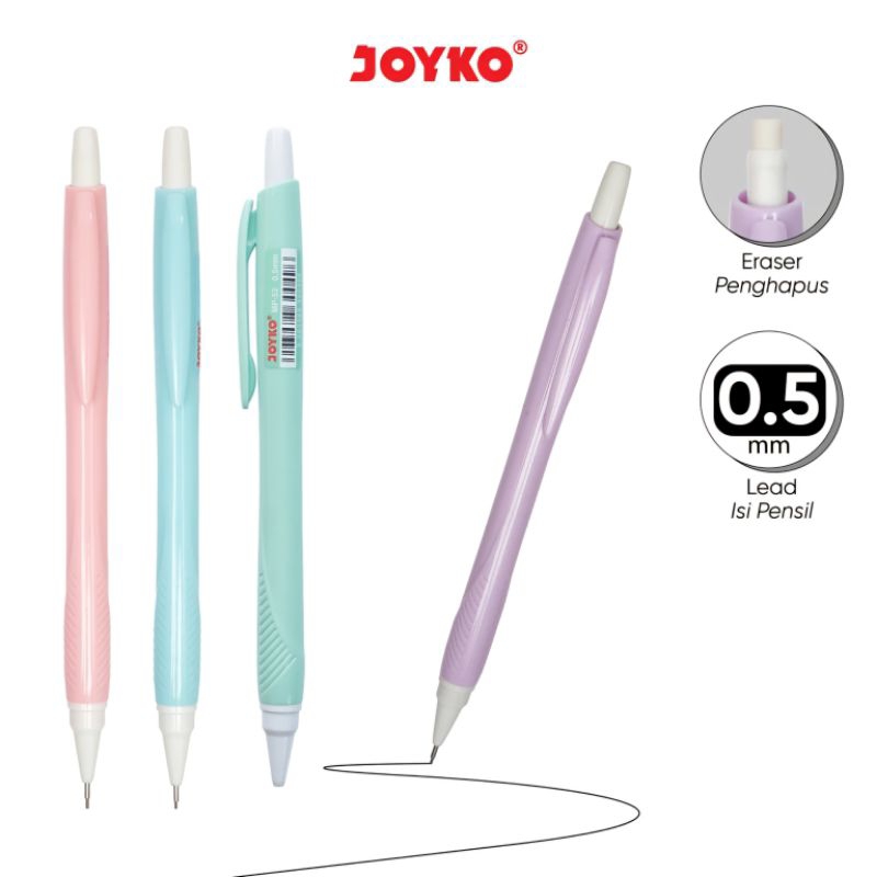 

PENSIL MEKANIK / MECHANICAL PENCIL JOYKO MP-52 0.5MM