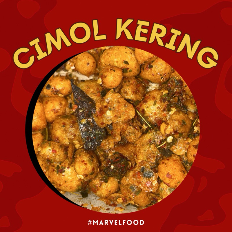 

CIMOL CRISPY PEDAS DAUN JERUK BUMBU BASAH MARVELFOOD.ID CIMOL KERING