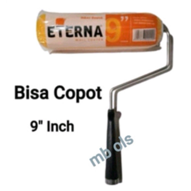 ETERNA KUAS ROLL COPOT ORIGINAL ETERNA 9" Inch/ KUAS ROLL CAT / ROLL CAT 9"