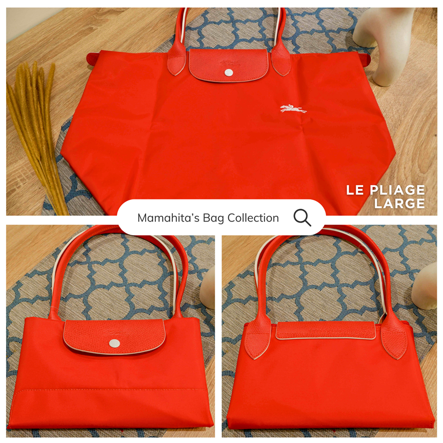 Longchamp Le Pliage Original L - Tote Bag - Red