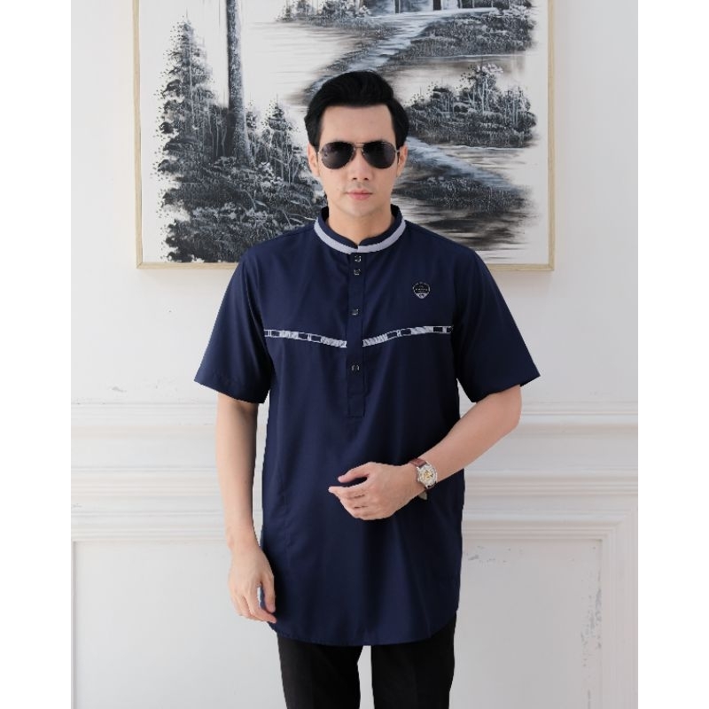 Ilnaaf Baju Kurta Dewasa Lengan Pendek