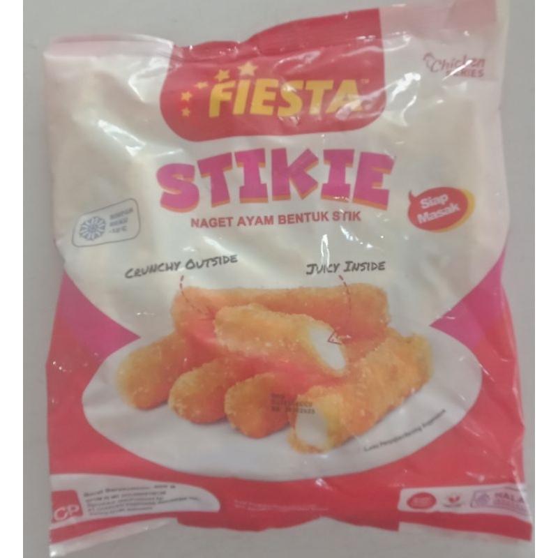 

Fiesta chicken nugget stick 400gr /naget ayam bentuk stik