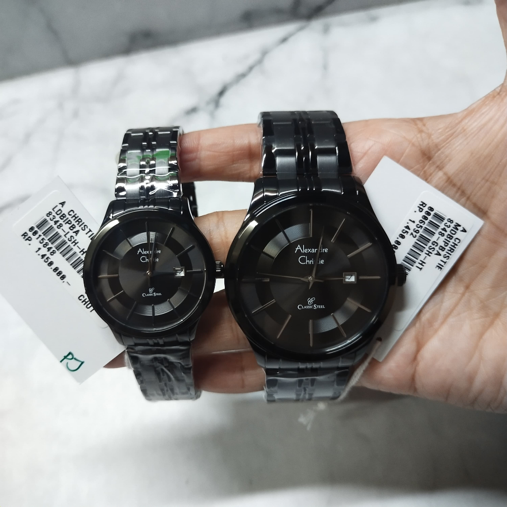 Jam Tangan Couple Pasangan Alexandre Christie AC 8348