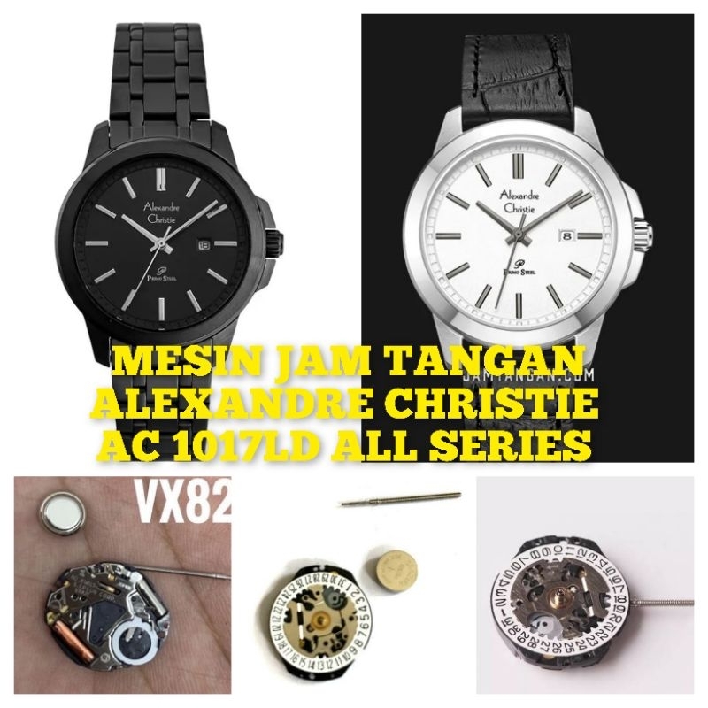 Mesin jam tangan Alexandre Christie AC 1017LD All series