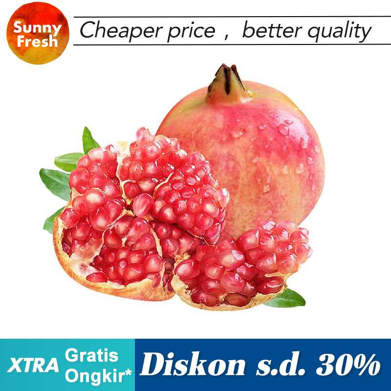 

Diskon 30% Pink Diamod Delima: Delima Import Premium dengan Rasa Manis dan Segar delima merah