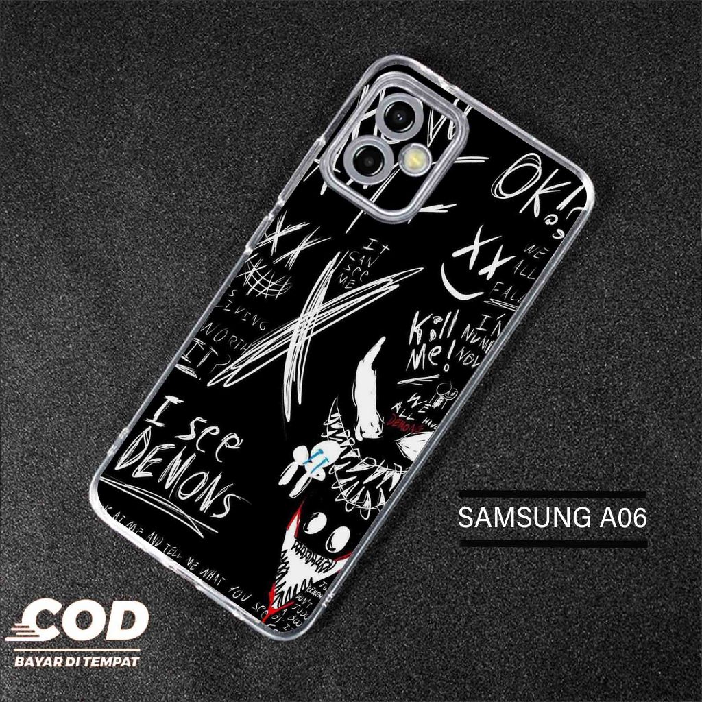 Case Samsung A06 Terbaru - Casing Samsung a06 - Softcase karet motif gambar ( AESTNEW ) - Kesing Hp 
