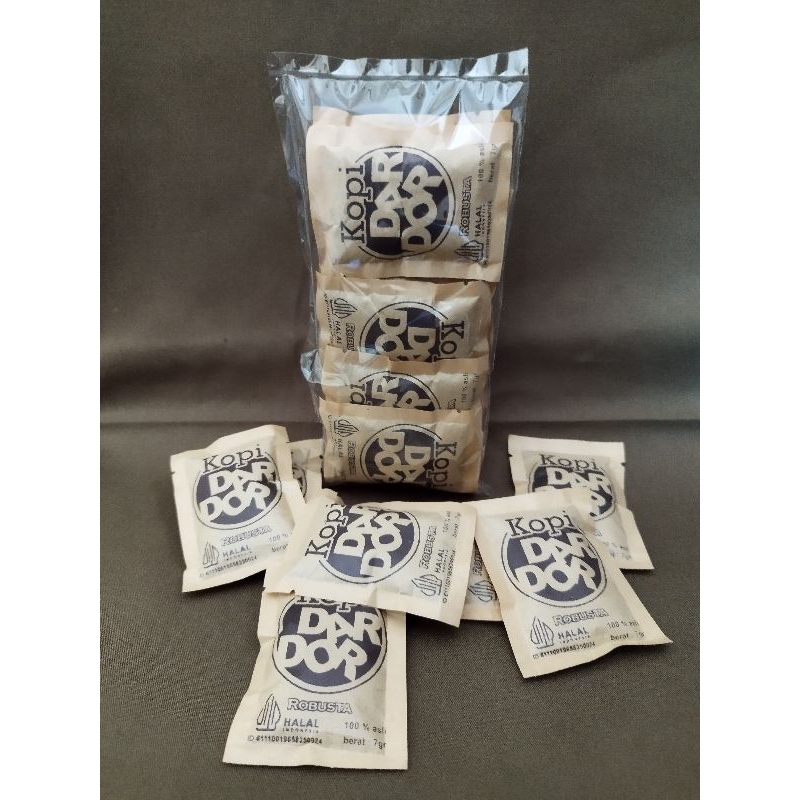 

KOPI DAR DOR kopi bubuk 1 pack isi 10 sachet @7 gram