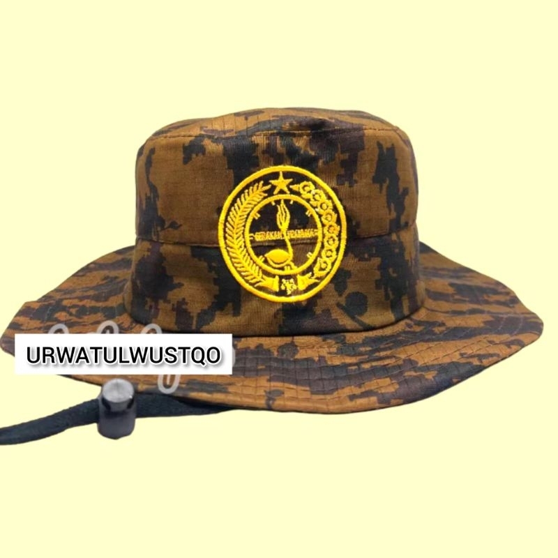 Topi rimba Pramuka | topi loreng Pramuka | topi Pramuka  | topi sekolah