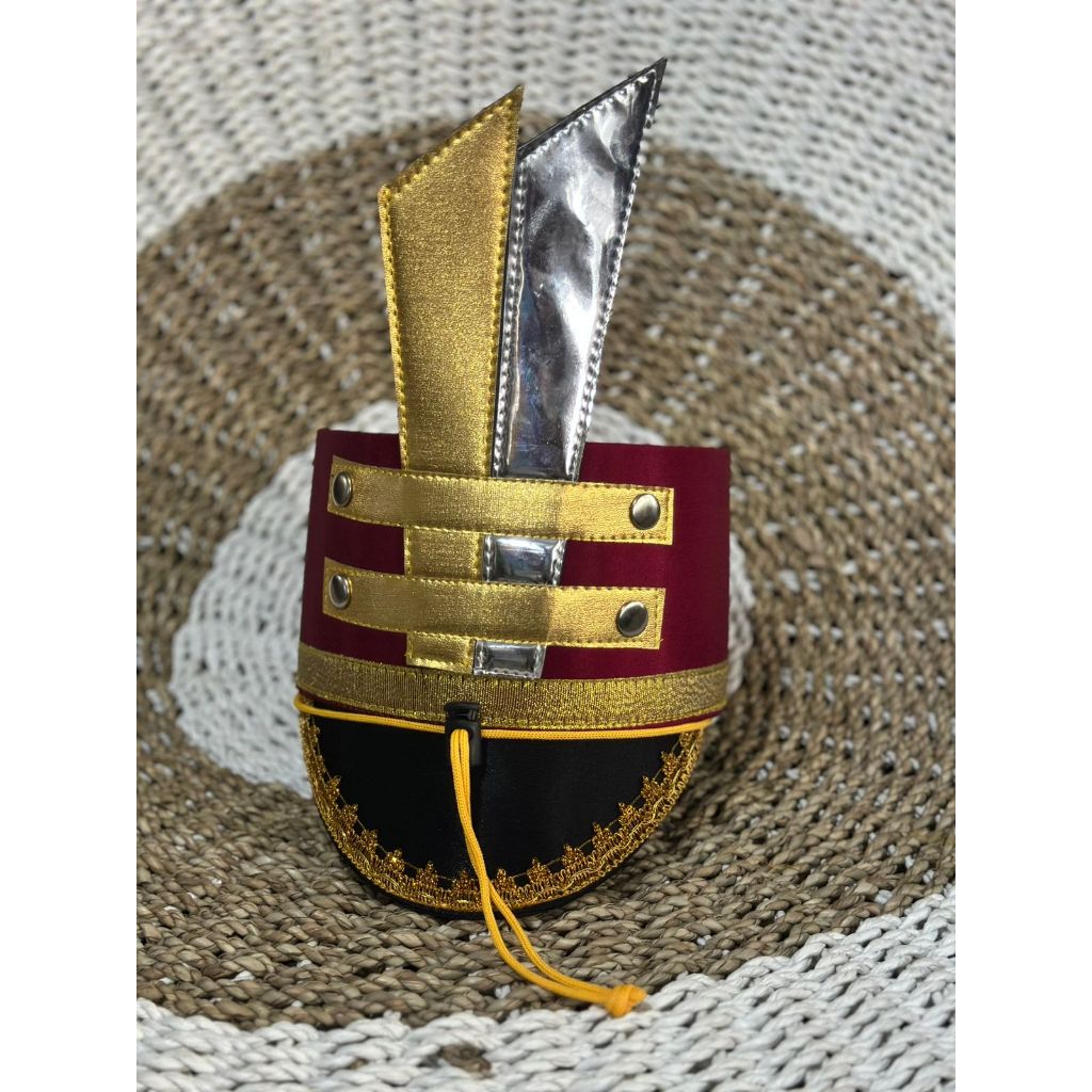 Topi Mayoret Laki-laki Marchingband Drumband SD SMP SMA Terbaru