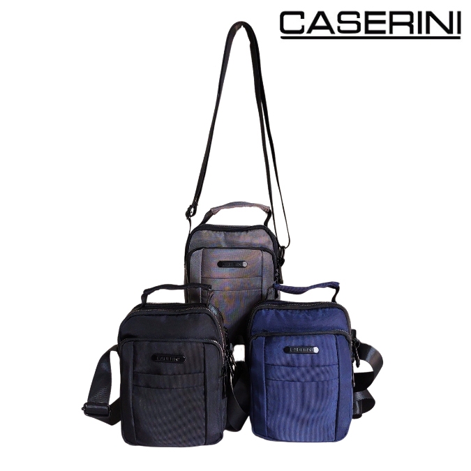 Caserini Nylon Shouder Bag CS281515 tas slempang pria simple minimalis multifungsi