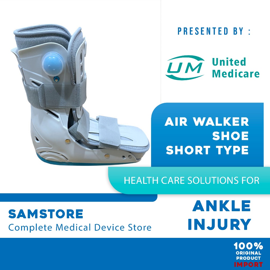 Air Walker Shoe Short Type With Full Shell By United Medicare