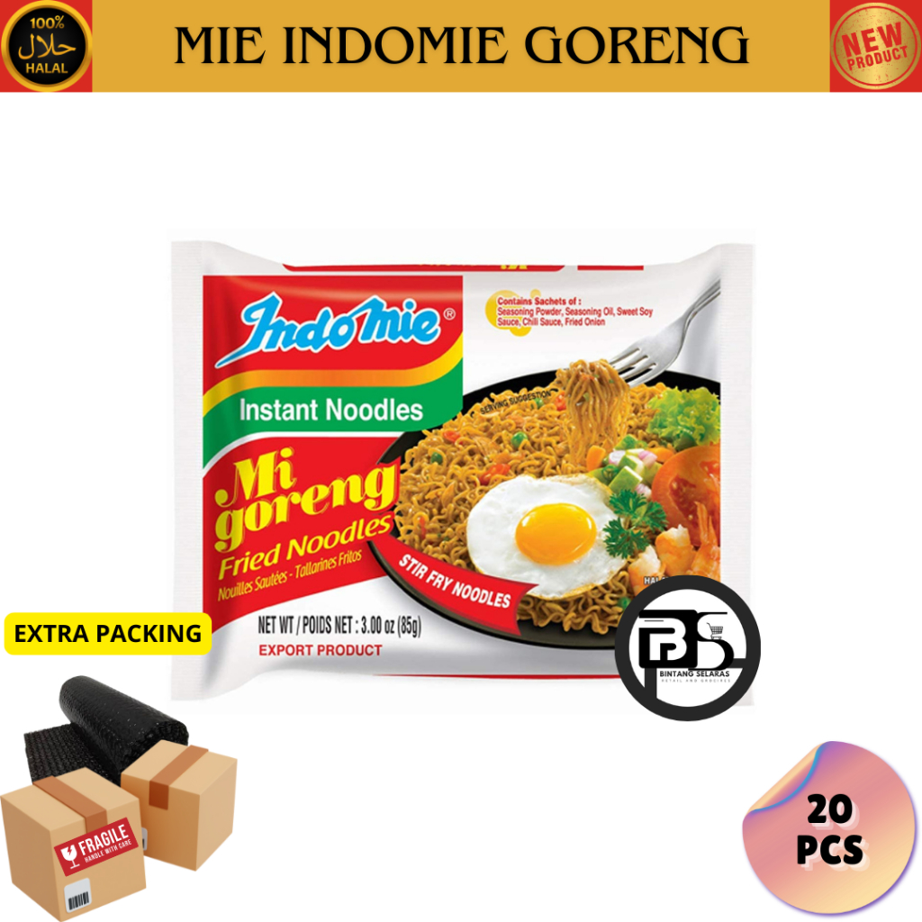 

Mie Indomie Goreng 5-20 PCS