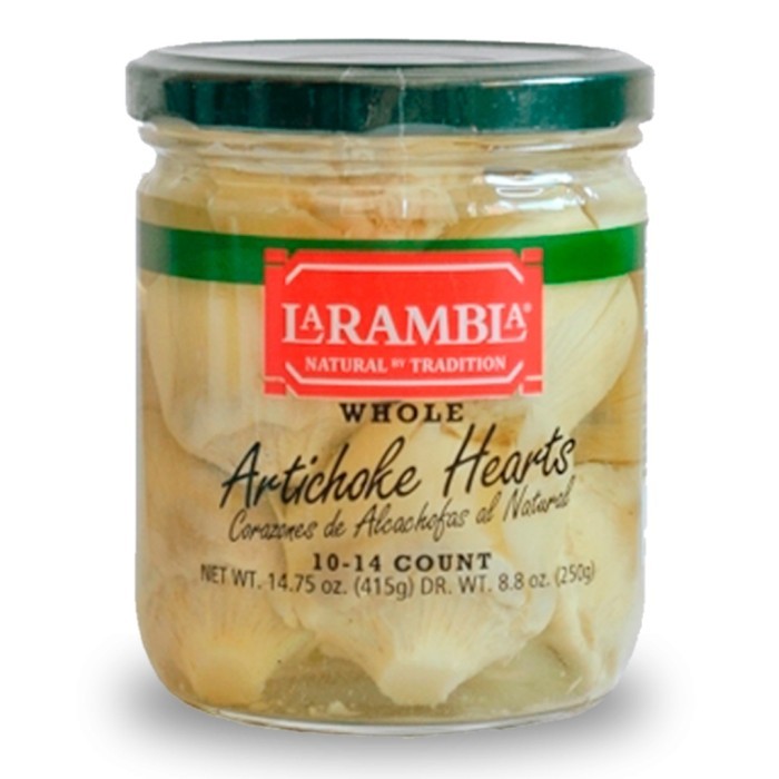 

LA RAMBLA 415G NAT ARTICHOKE HEARTS