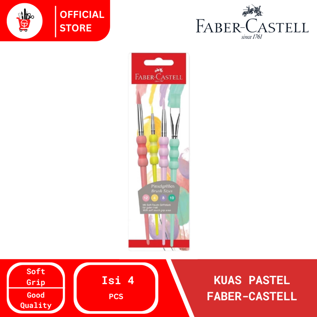 

Paint Brush | Kuas Lukis Faber-Castell 481620 (1 SET)