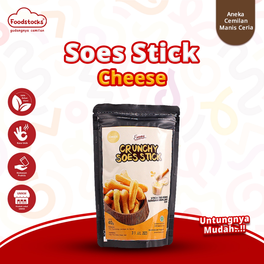 

Soes Stick dengan Cocolan Lumer By Emmh Snack Cheese