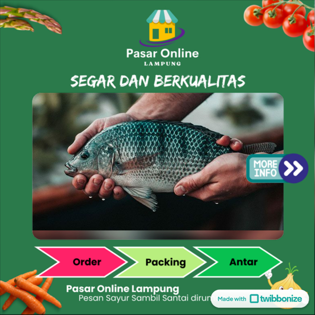 

Ikan Nila Segar - Pasar Online Lampung