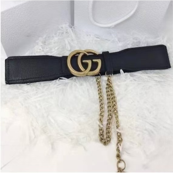 BGS-255 Obi Belt Sabuk Wanita Obi Kulit Karet Women Belt Ikat Pinggang Gesper Cewek