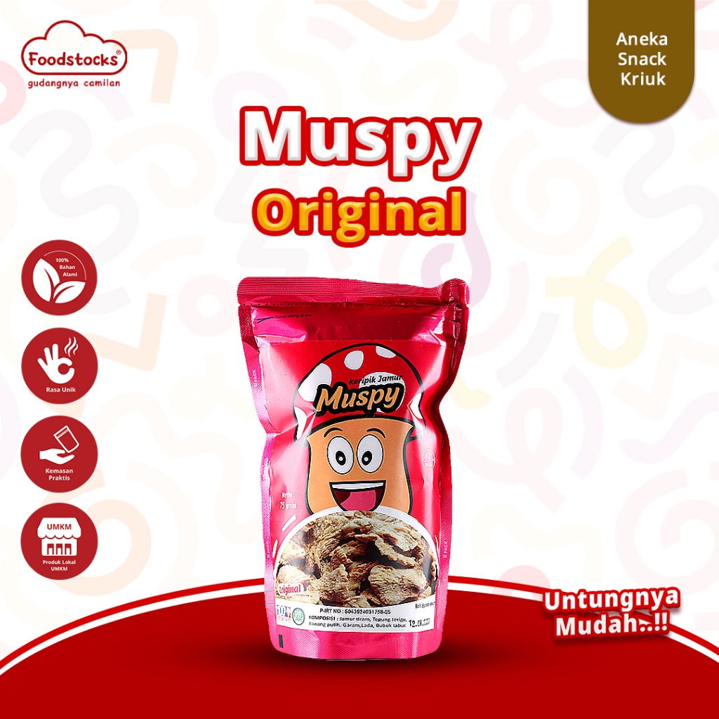 

Keripik Jamur Muspy Original