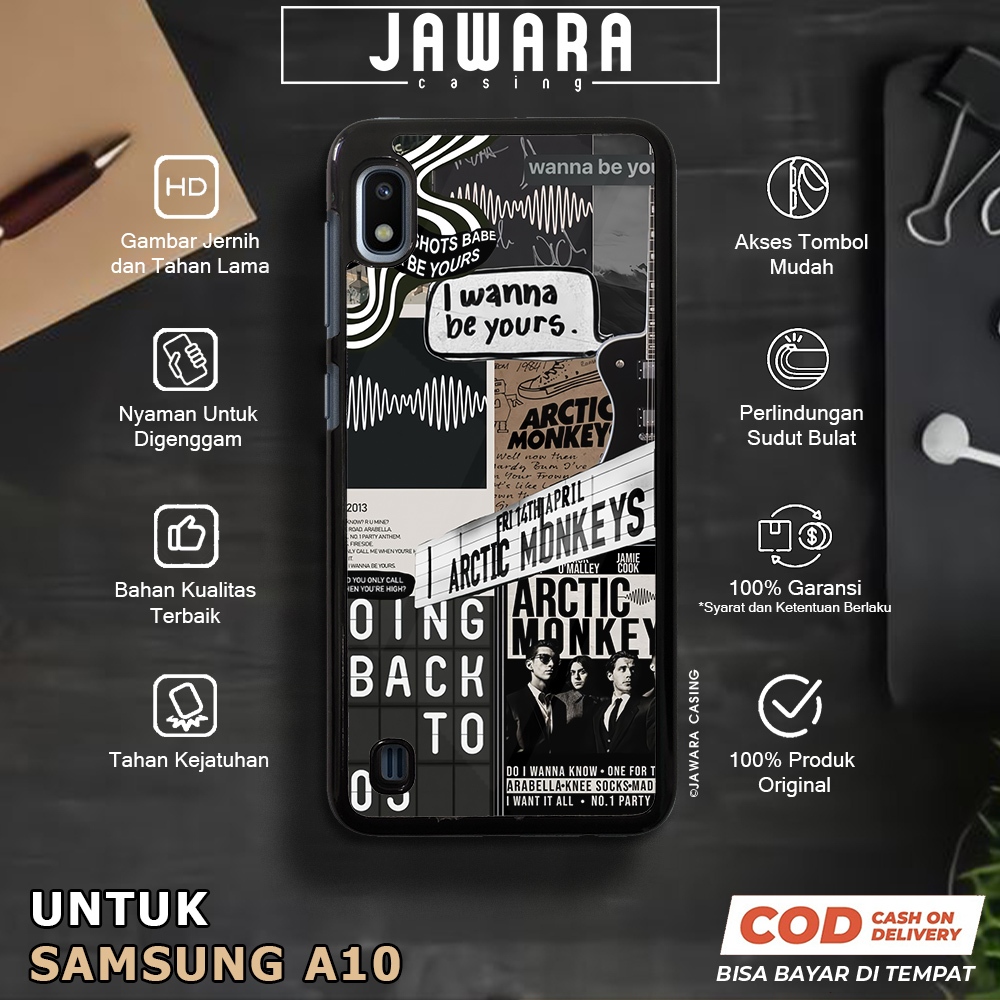Case Samsung A10 Casing Samsung A10 [BLCK] Premium Case Glossy Case Hp Samsung Jawara Casing Hp Sams