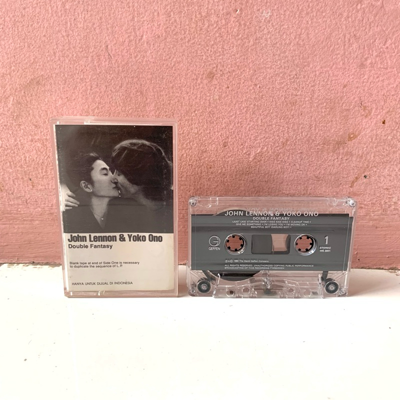 Kaset Pita John Lennon & Yoko Ono - Double Fantasy BUKAN The Beatles, Paul McCartney