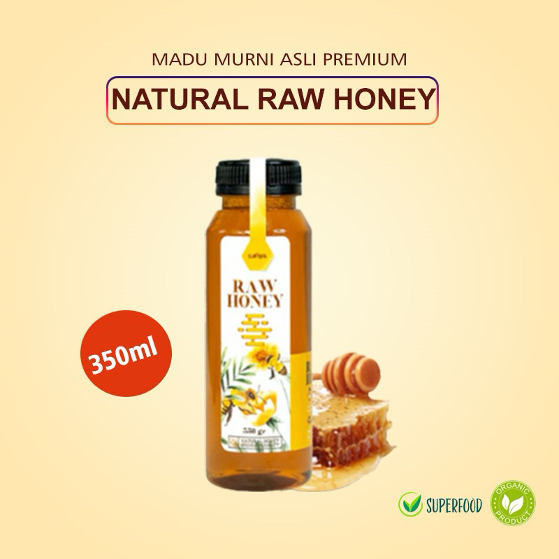 

NEW ORGANIC Madu Natural Raw Honey 350 ml