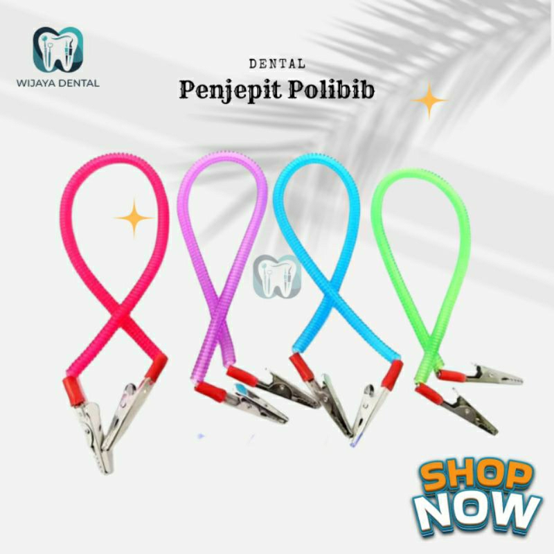 DENTAL PENJEPIT POLIBIB / CLIP POLIBIB HOLDER / CLIP DENTAL BIB / JEPITAN BIB KLIP CLIP