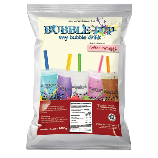 

BUBBLE POP COFFEE CARAMEL 1 KG