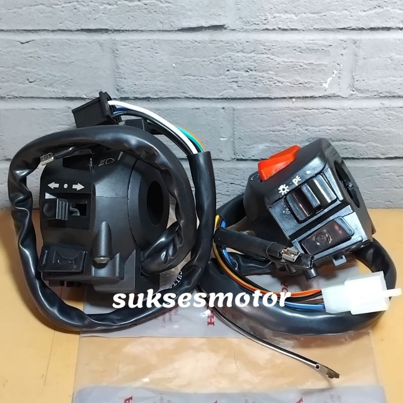 holder saklar set kanan kiri motor honda megapro old tiger 2000 revo