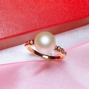 Air Laut Cincin Mutiara Asli Lombok - Cincin Mutiara Asli - Cincin Mutiara Air Laut Asli