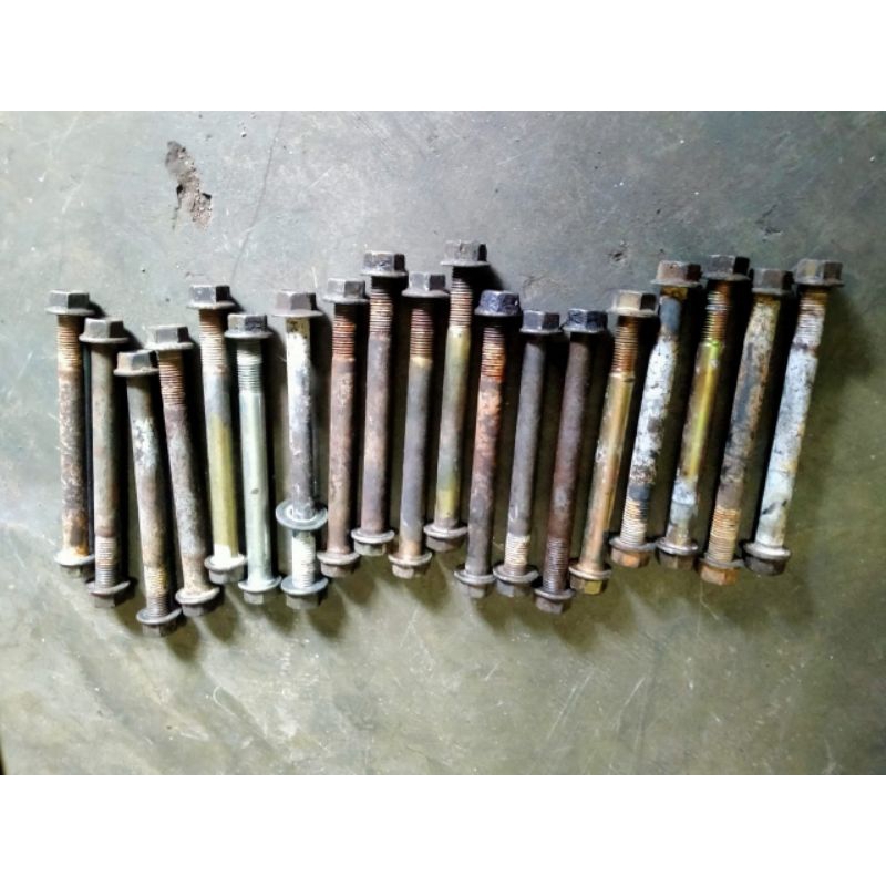 baud mesin kerangka Supra x 125, kharisma